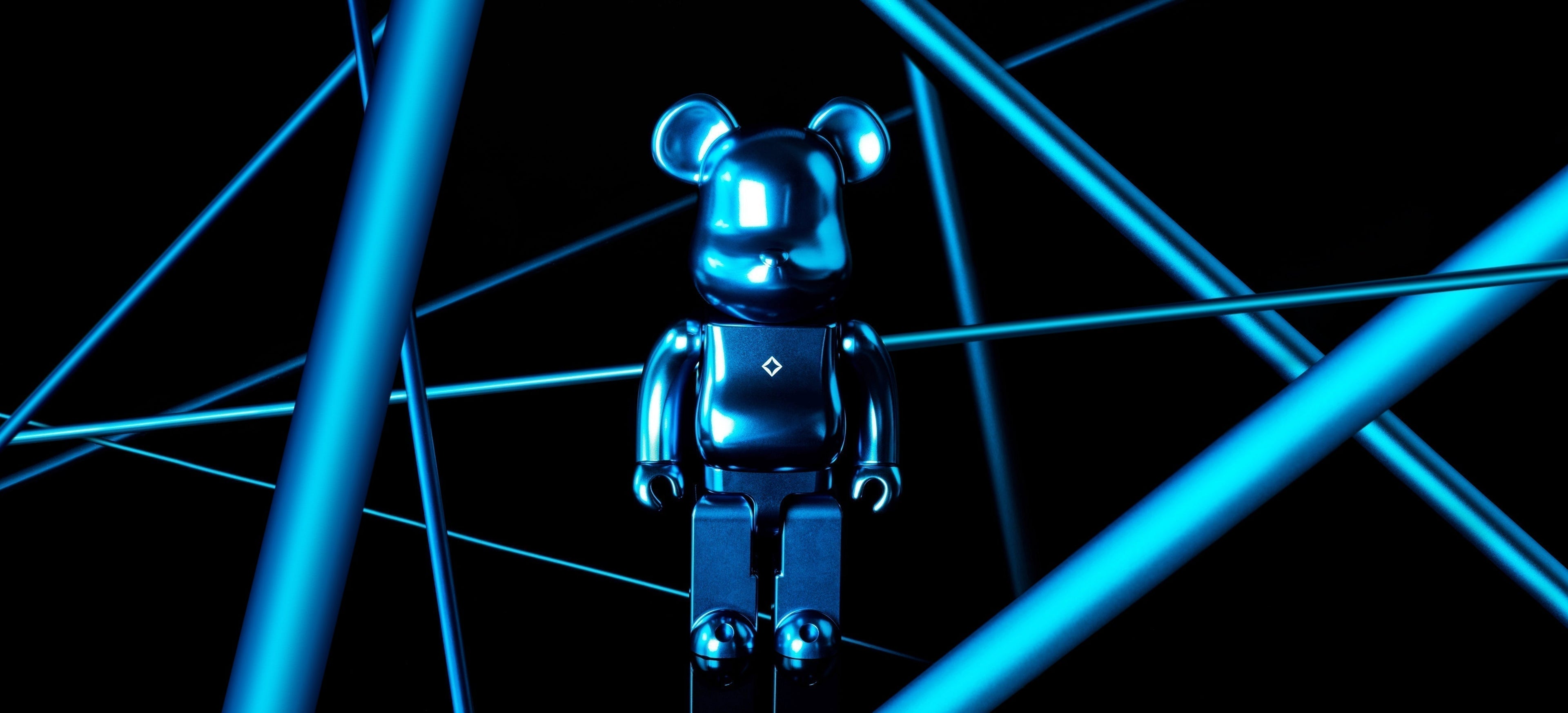 Helinox Crafts Aluminum Be@rbrick Figures - From Hypebeast