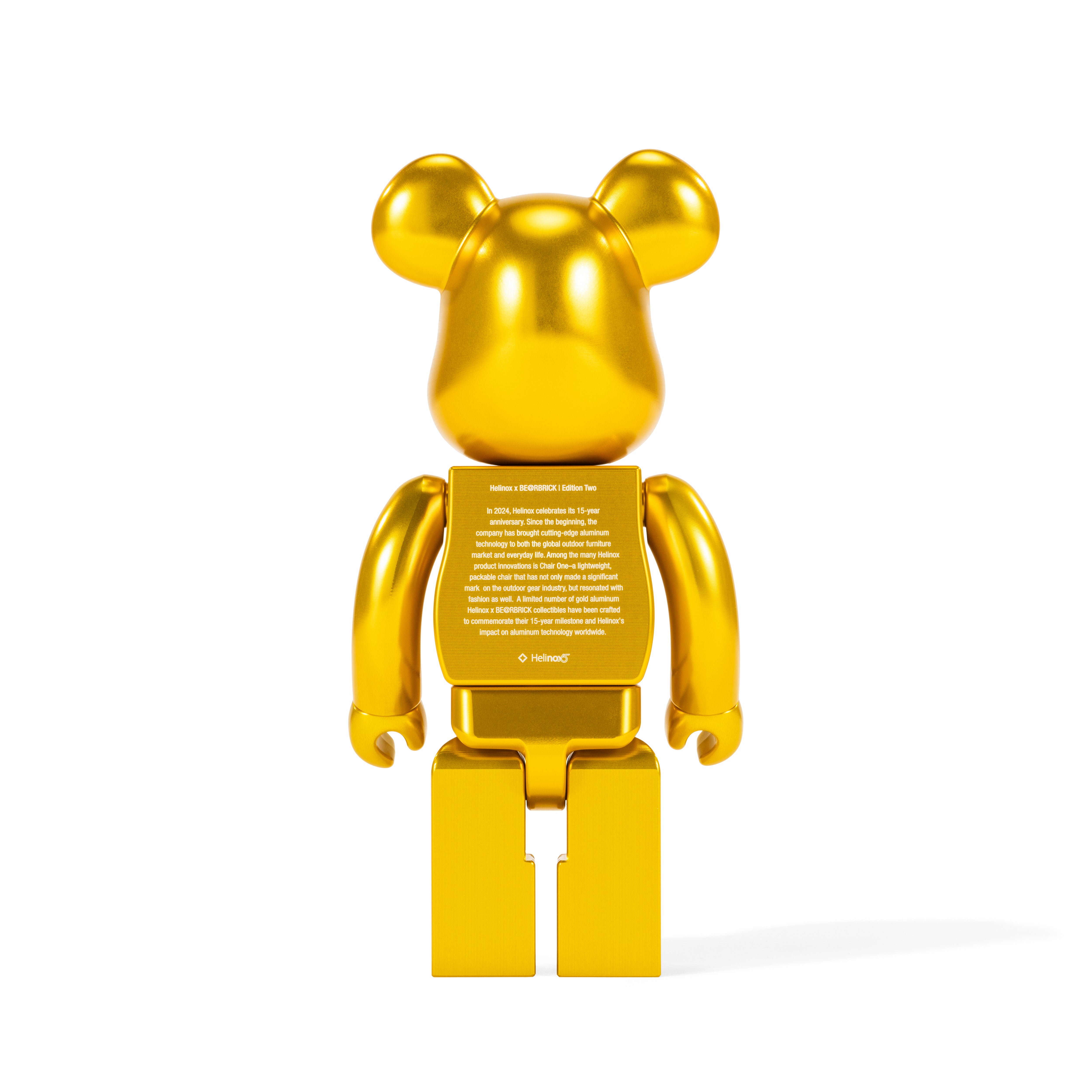 Be@rbrick x Helinox / 400% - Golden Yellow