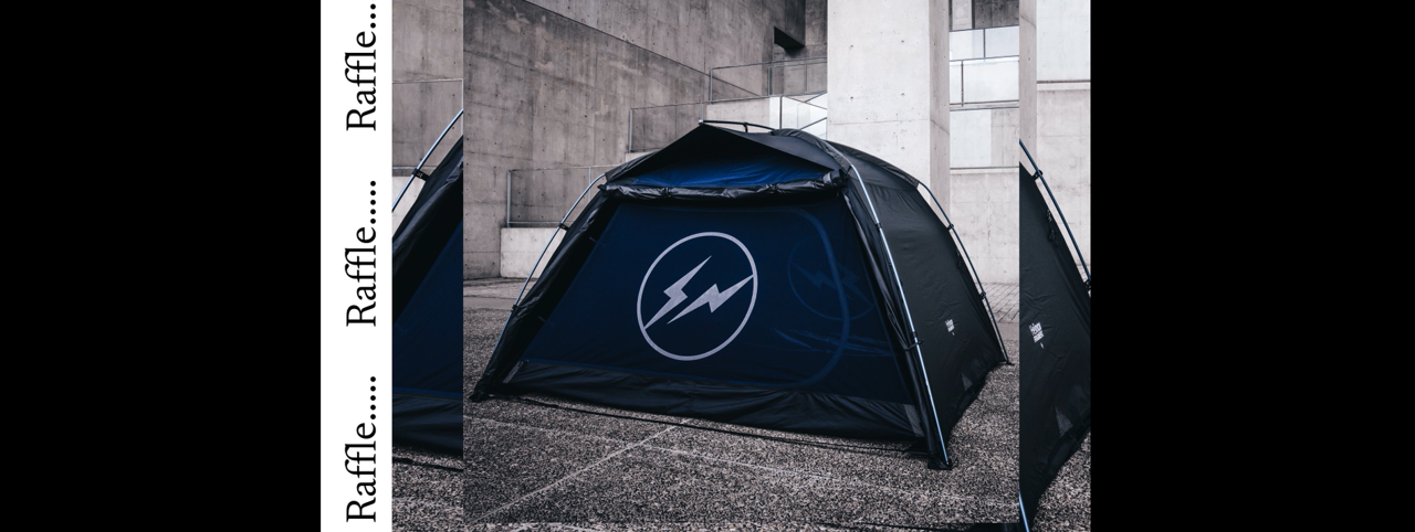 Exclusive Raffle to win a FRAGMENT x Helinox Dome 3P Tent