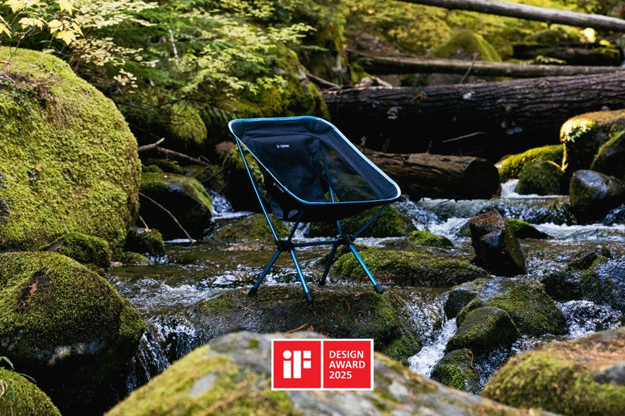 Helinox wins 2025 iF Design Award for chair One (re) product design