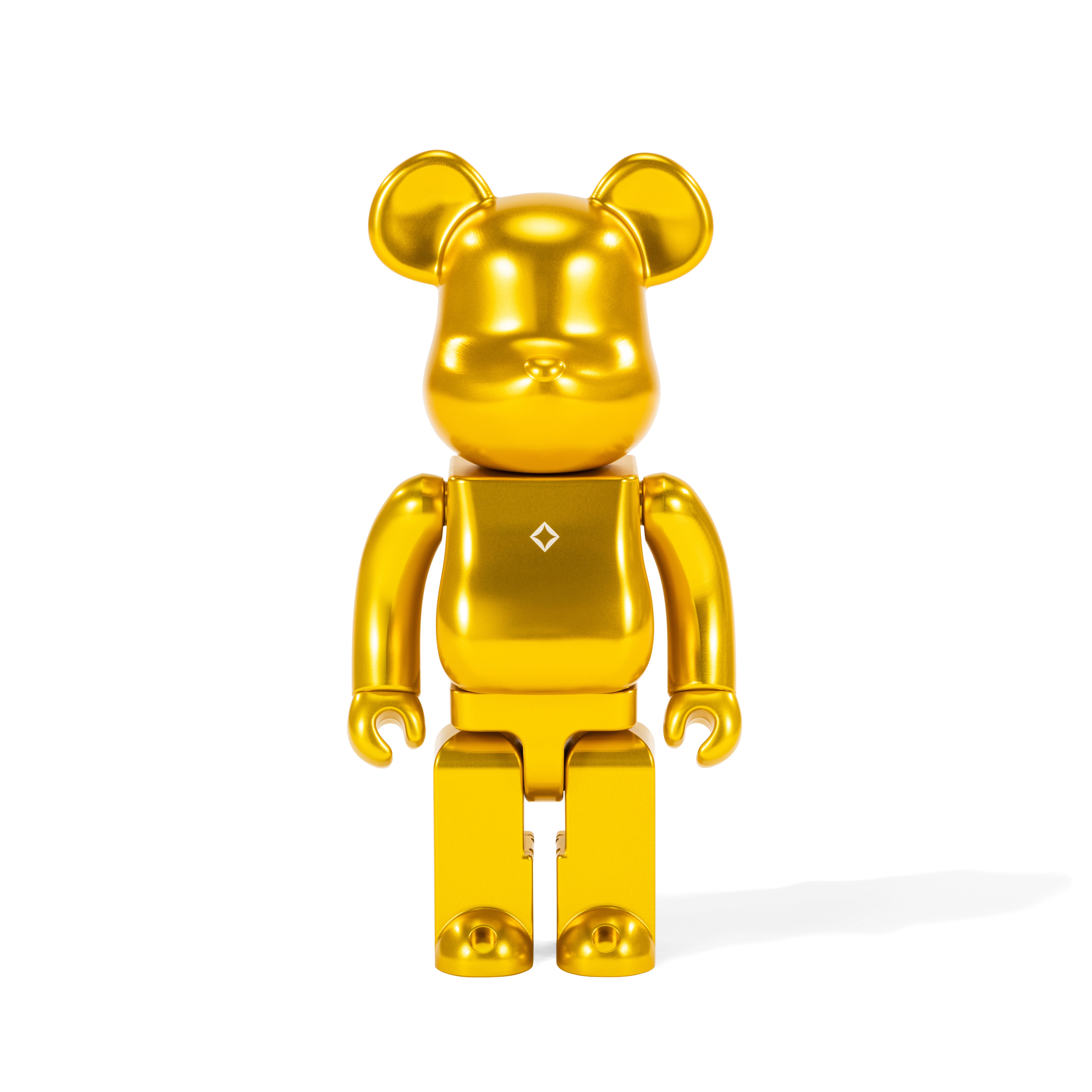 Be@rbrick x Helinox / 400% - Or Jaune