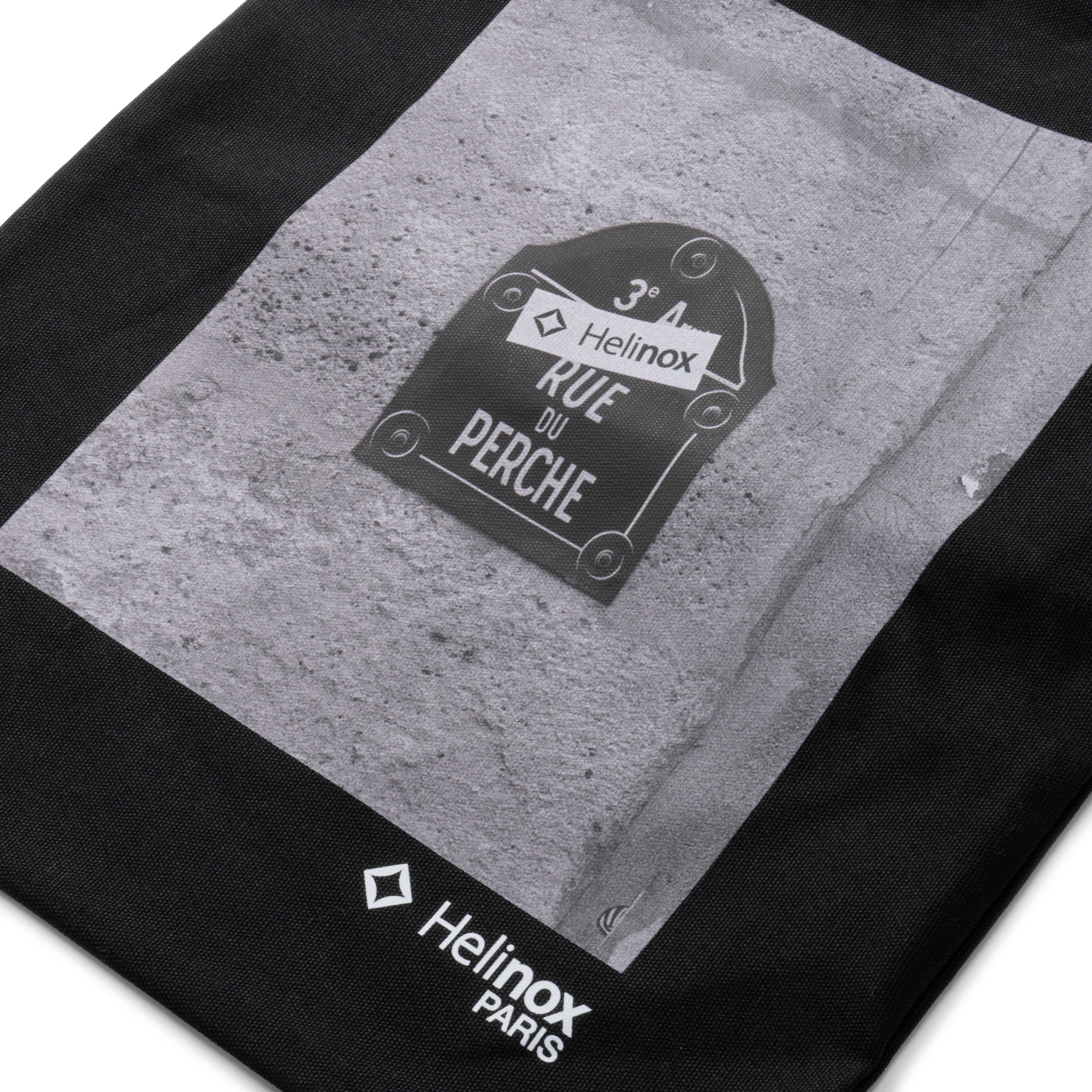 HCC Paris / Sac tote bag "Rue du Perche" - Noir