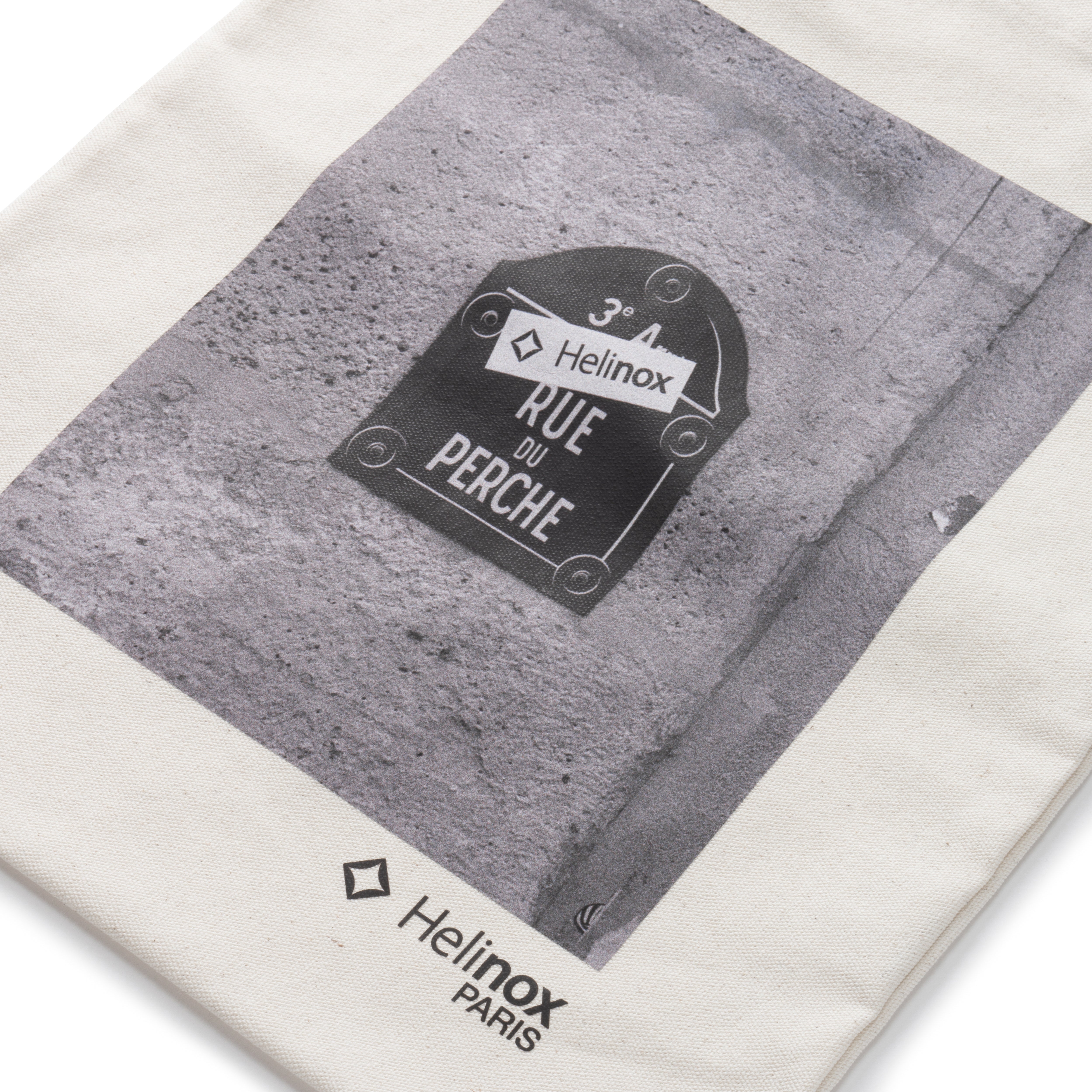 HCC Paris / Sac tote bag "Rue du Perche" - Blanc