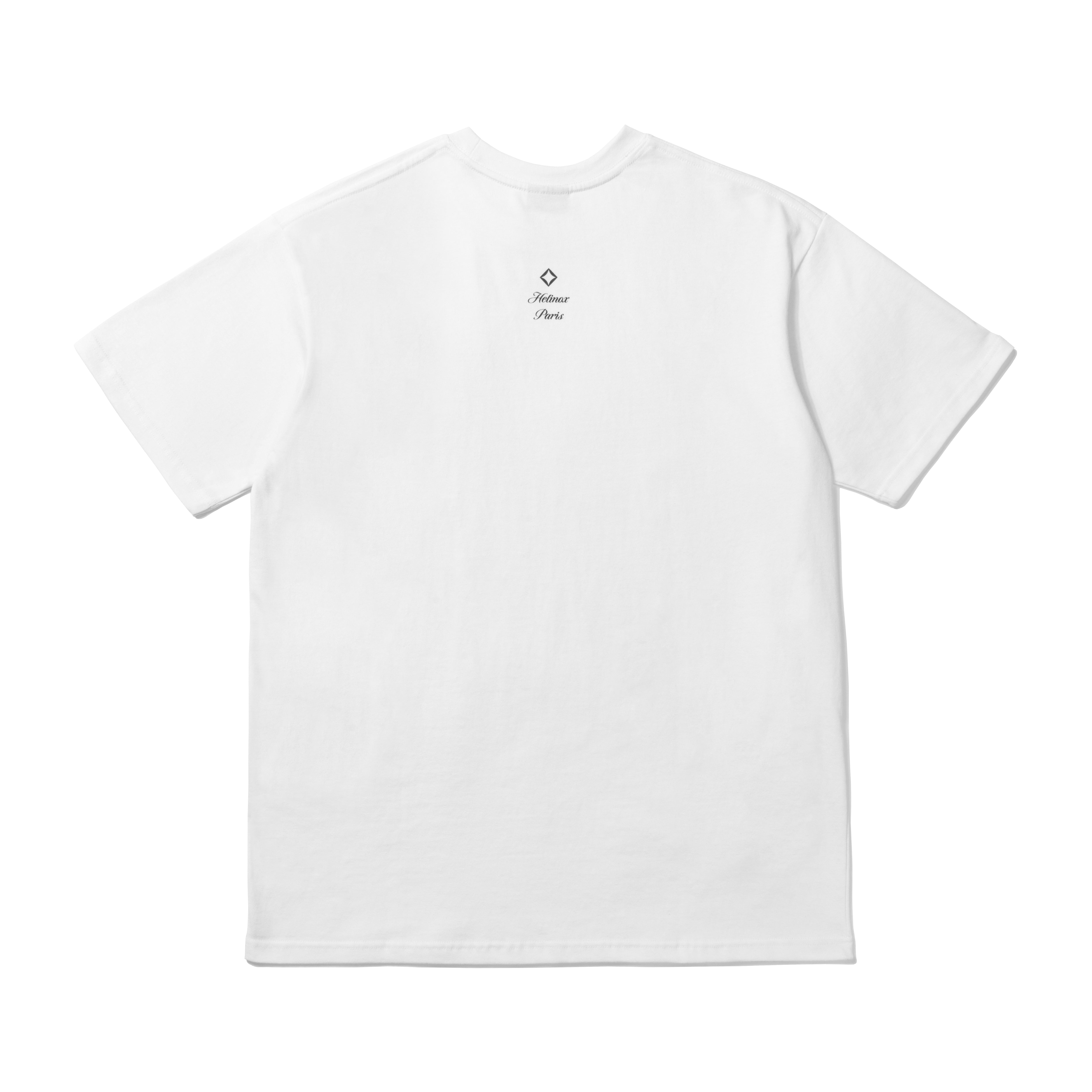 HCC PARIS / T-Shirt "Rue du Perche" - Blanc