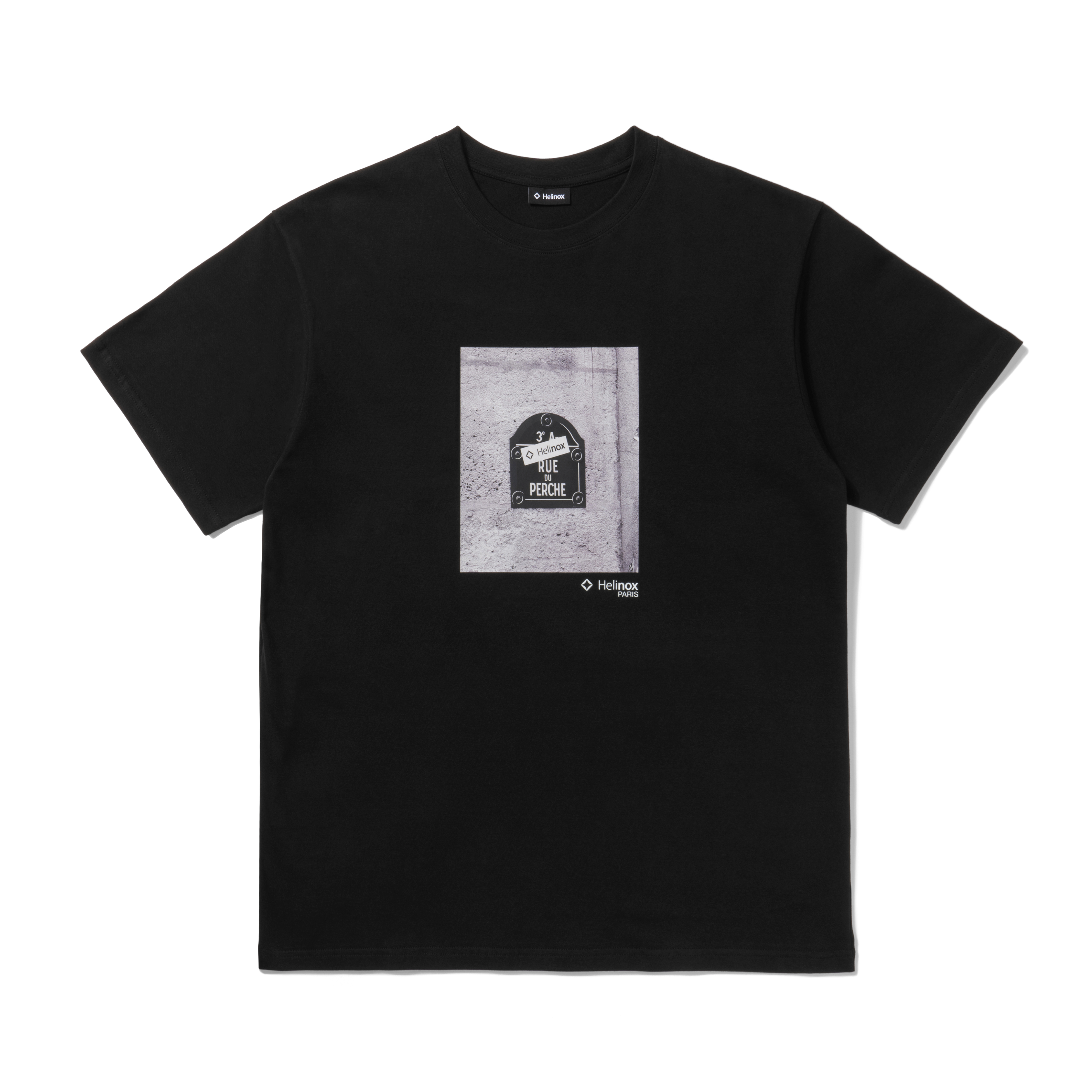 HCC Paris / T-Shirt "Rue du Perche" - Noir