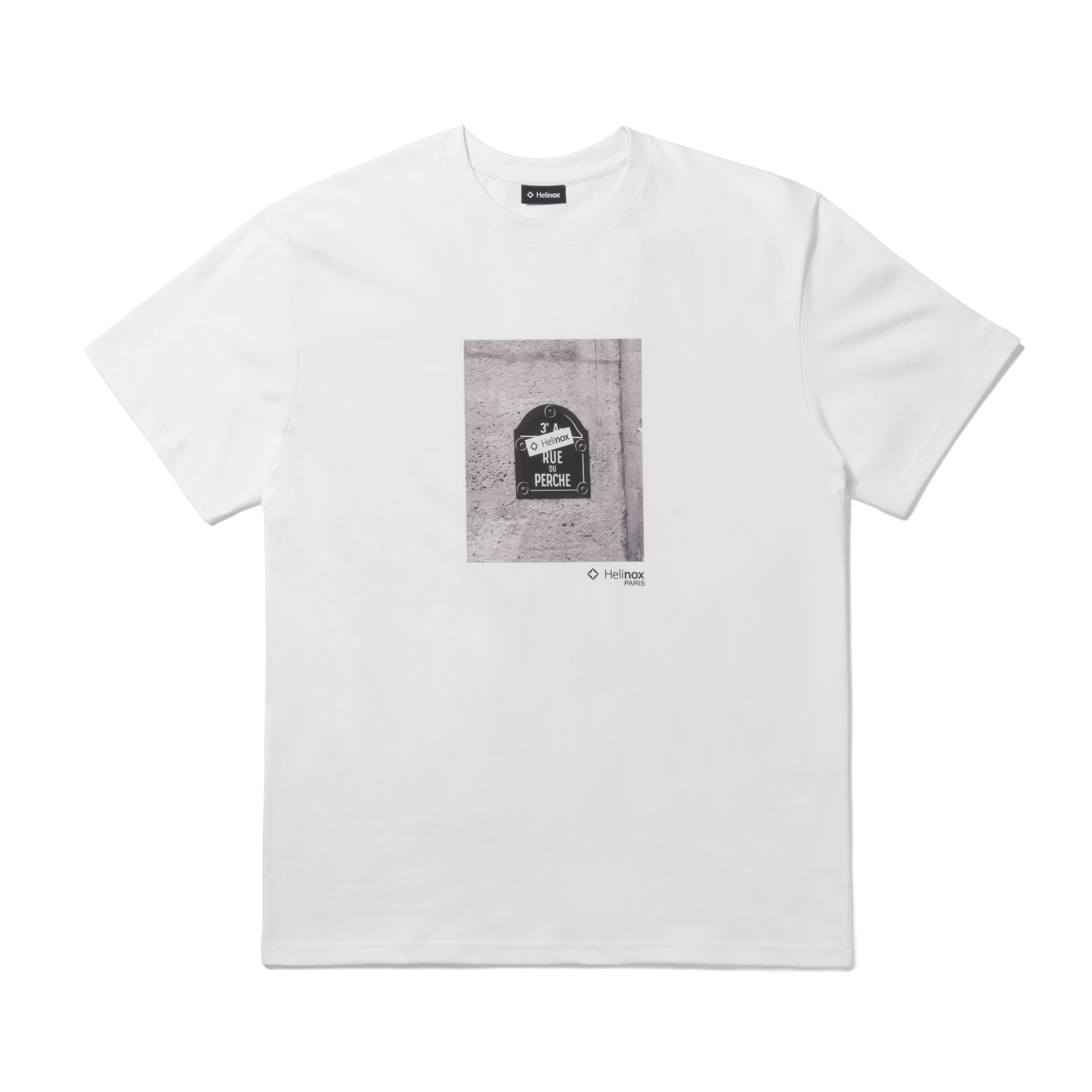 HCC PARIS / T-Shirt "Rue du Perche" - Blanc