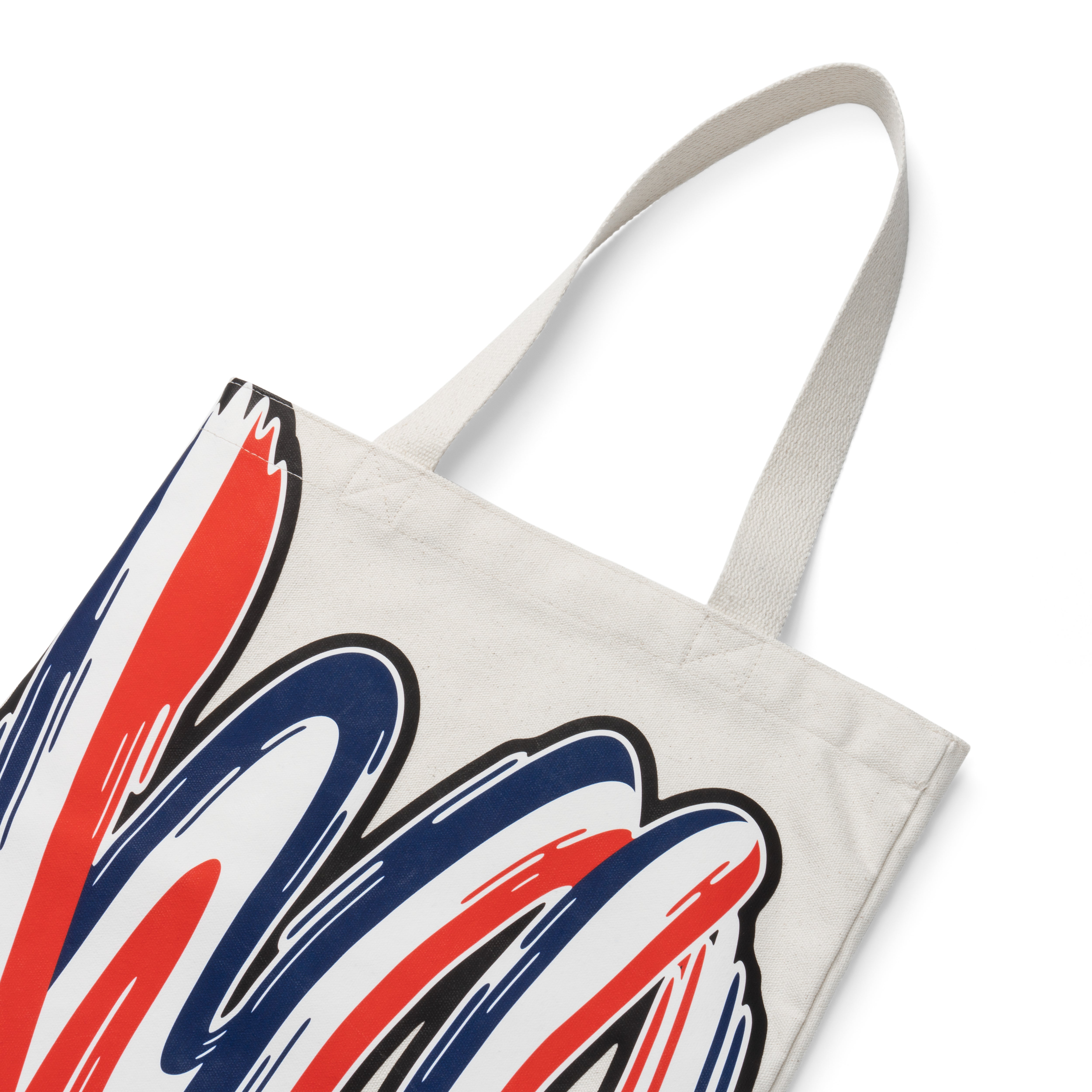 Sneakerwolf x Helinox / Sac Tote Bag Coton - Blanc